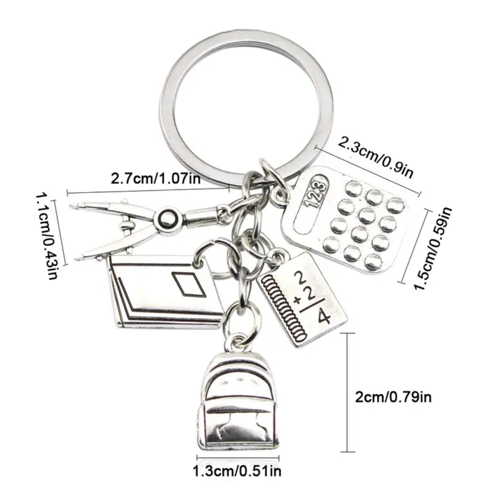 3/$25 Math Calculator Notebook Backpack Keychain NEW - Picture 5 of 5